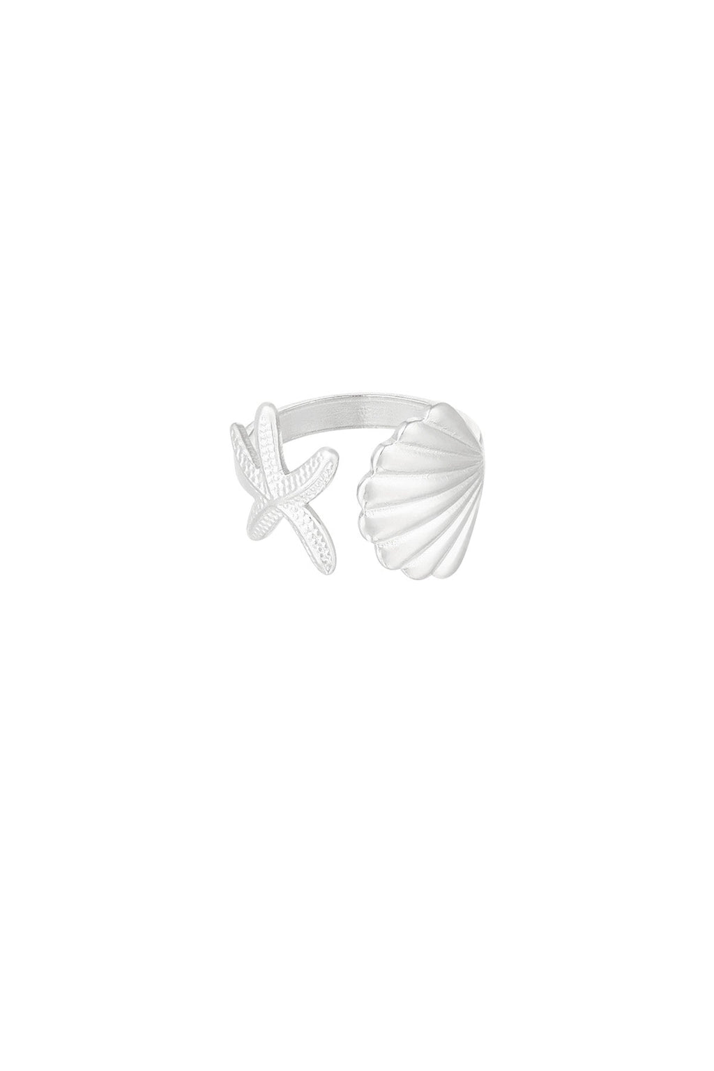Zeester schelpring - Jewellery Fever